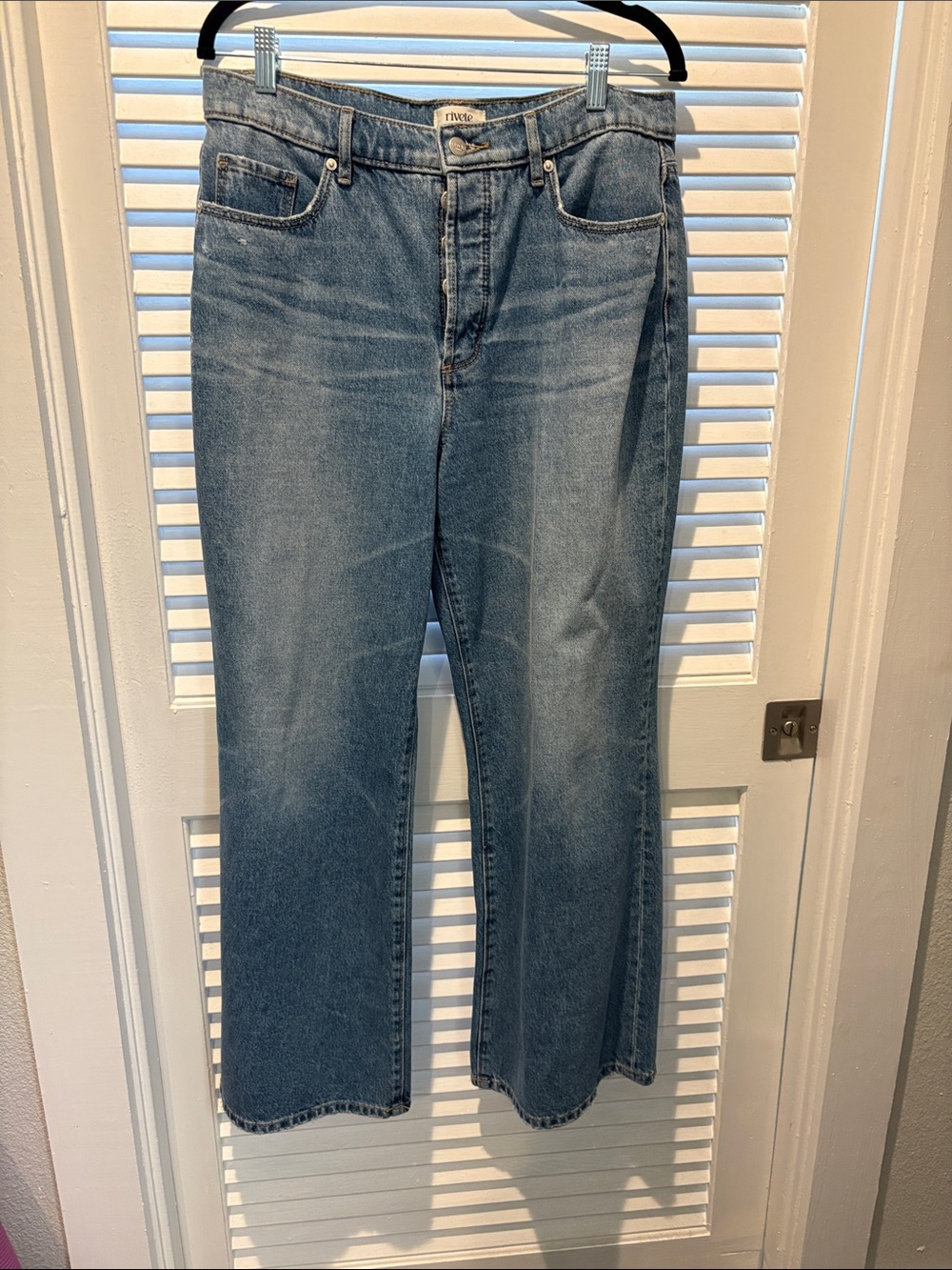 Loft Rivete Wide Leg Jean 29 Petite